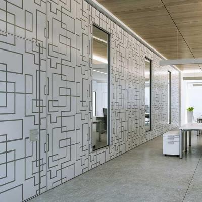 Glazed mobile wall